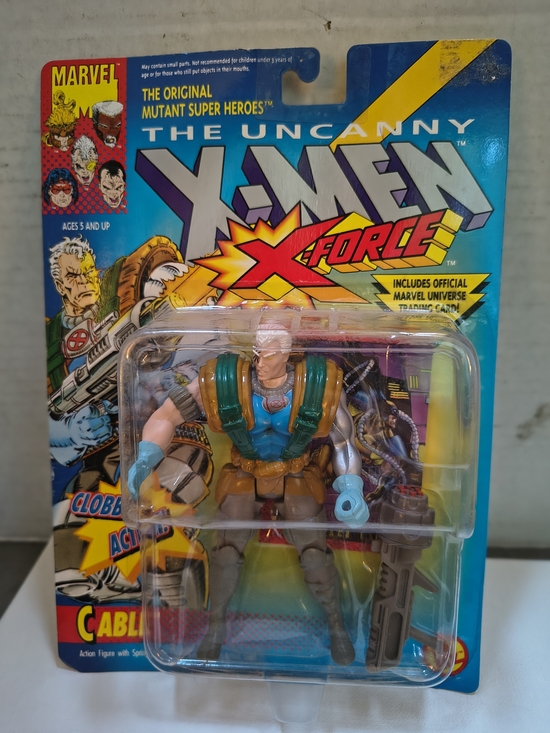 Marvel Other - Marvel X-Force Cable Action Figure - Teal & Brown
